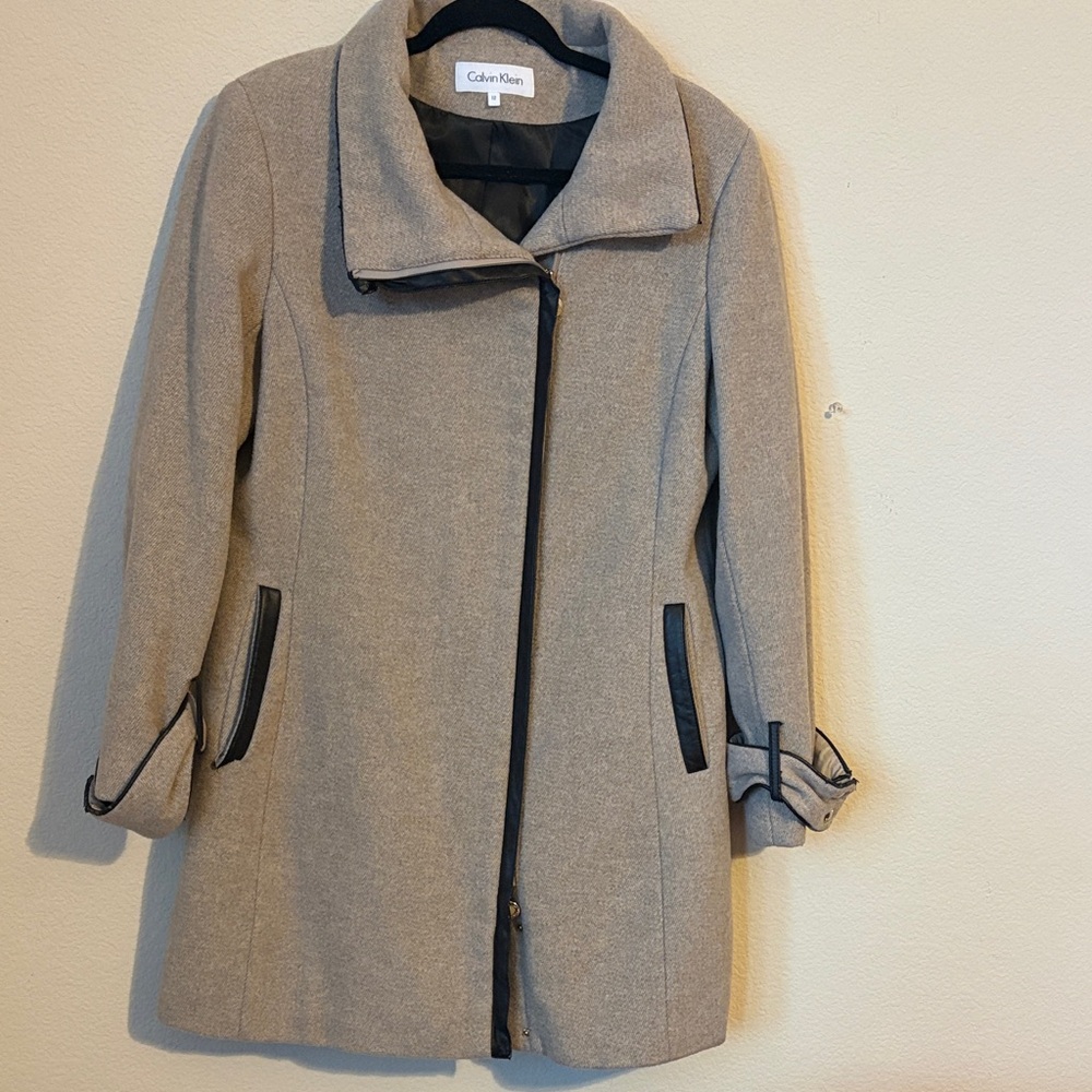 Calvin Klein Women's Tan Trench Coat